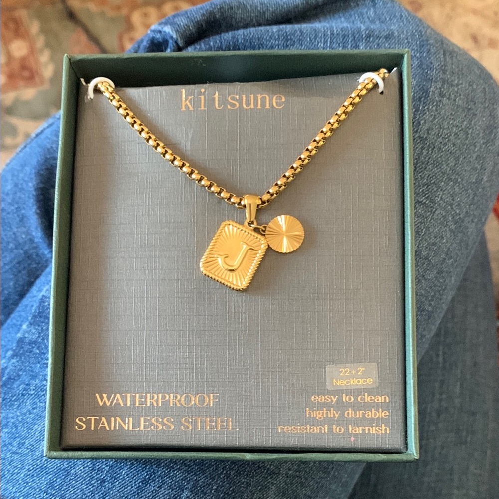 Gold Stainless Steel Necklace